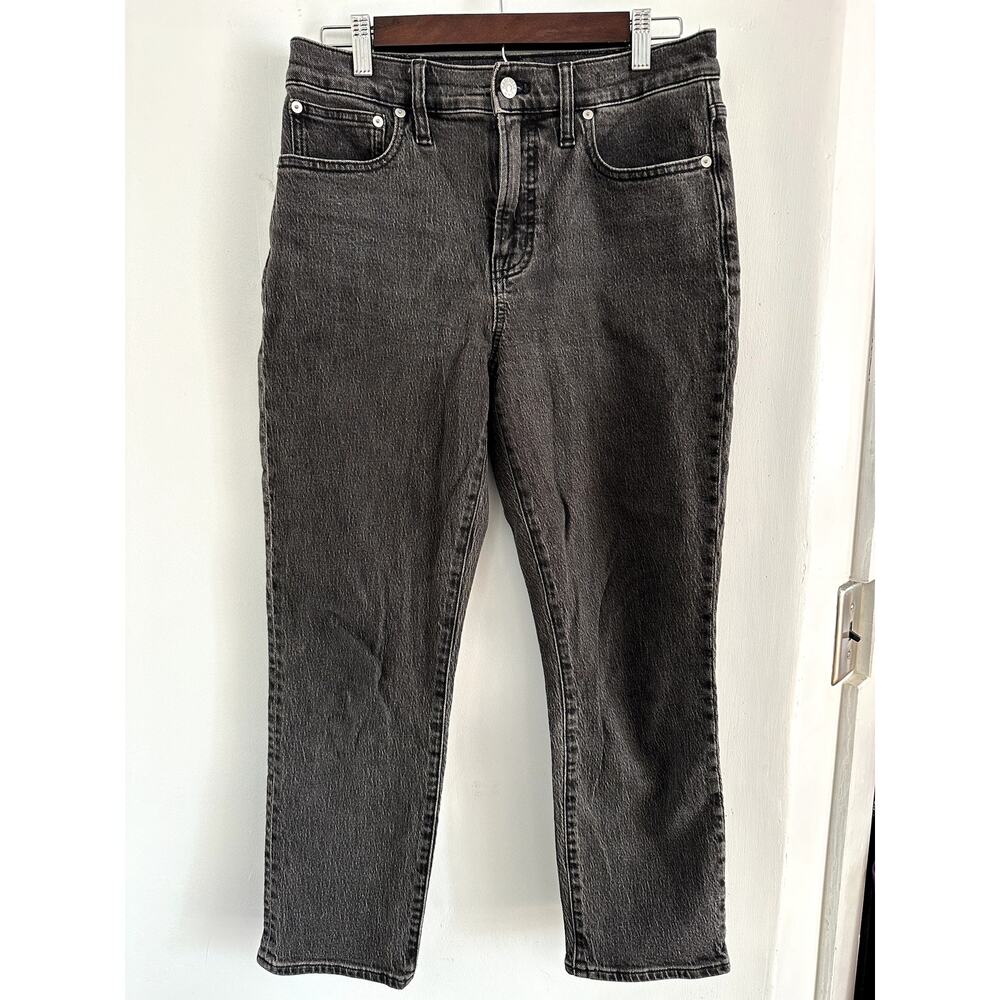 Madewell Black Denim The Perfect Vintage Jeans Size 27 Petite